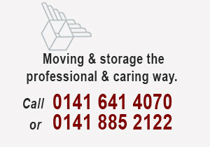 Moving & storing the professional & caring way. Call 0141 641 4070 or 0141 885 2122